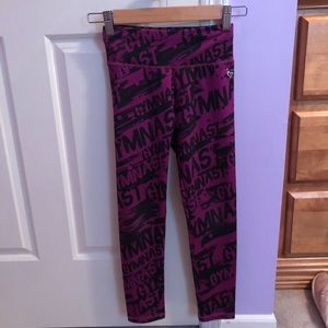Purple leggings